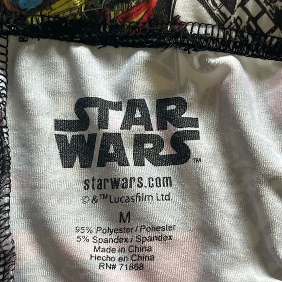 Star Wars Two Woman’s Comic Book Print Leggings Size Medium - Picture 15 of 16